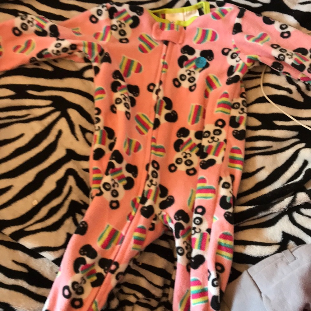 Baby panda pajamas